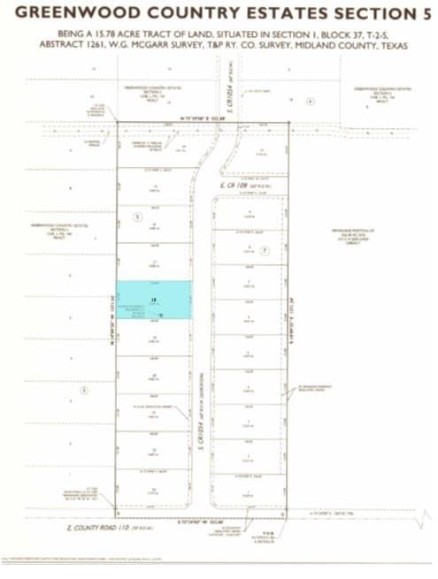 S County Rd 1054 lot: 18