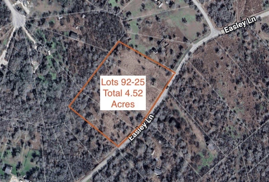 6368 Easley Lane lot: 92, 93, 94, 95
