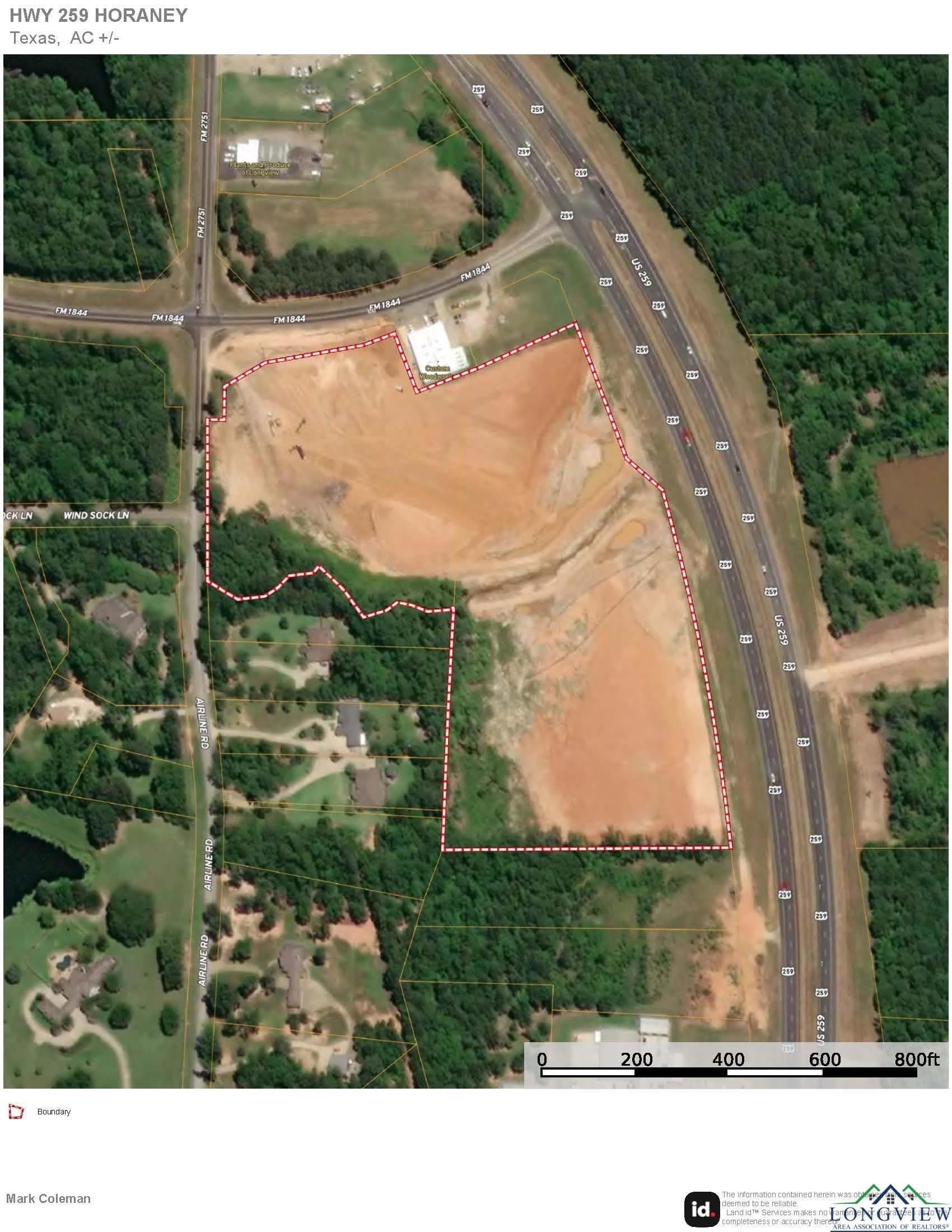 Corner Lot Hwy 259 and FM 1844