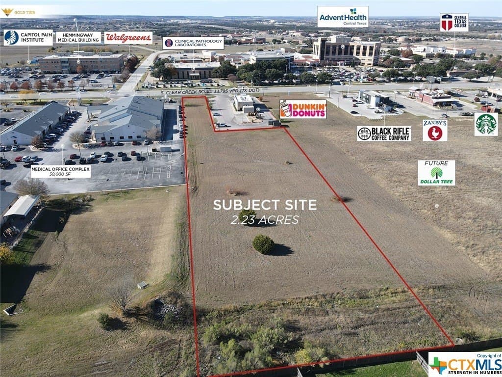 2252 Clear Creek Road lot: 2