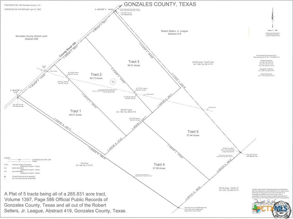 50.01 acres in Gonzales County - photo 2