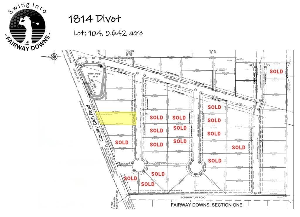 1814 Divot Circle lot: 104