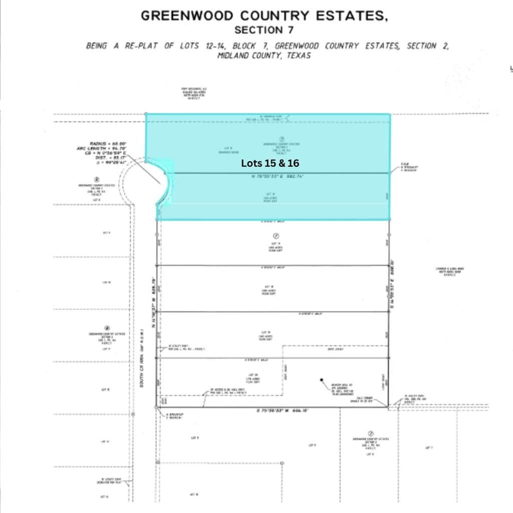 S County Rd 1054 lot: 15-16