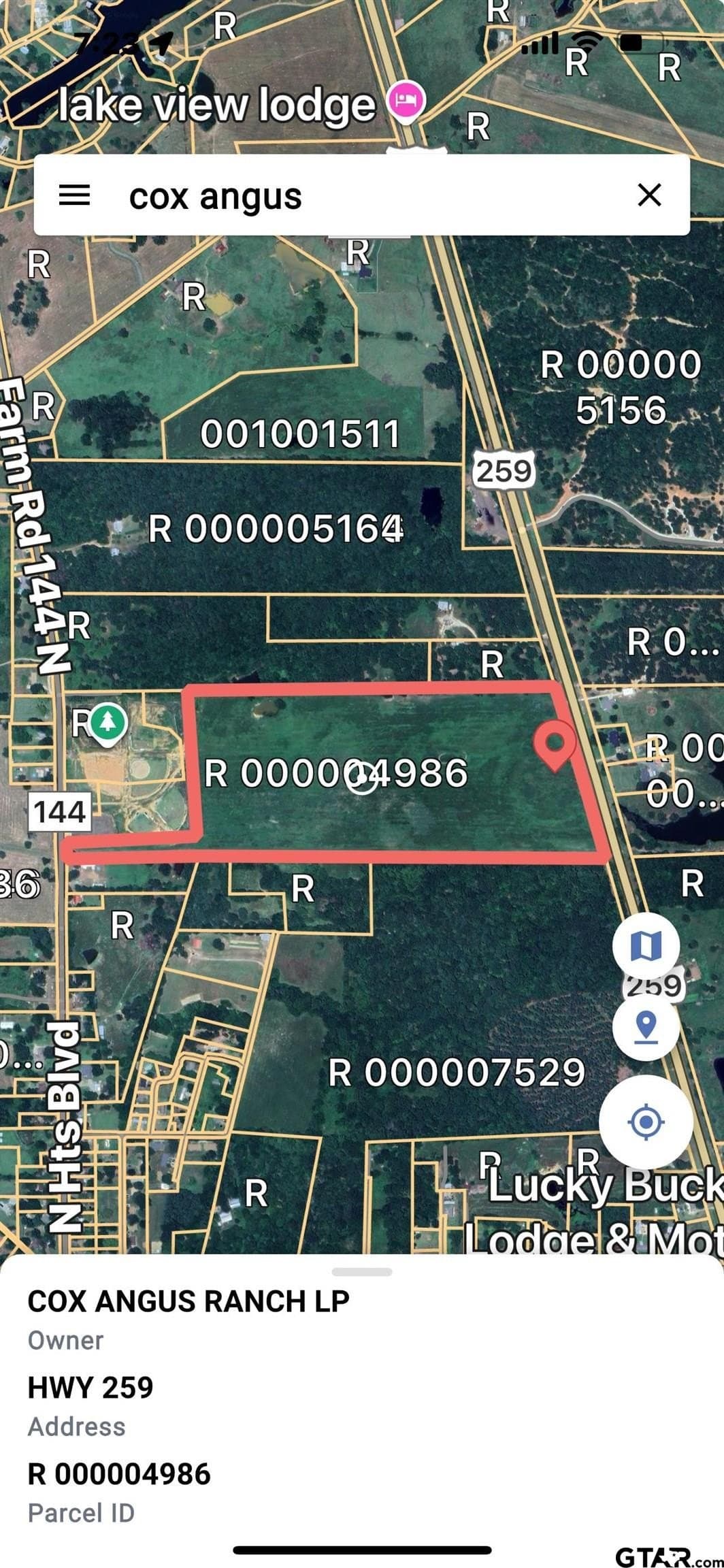 TBD Hwy 259