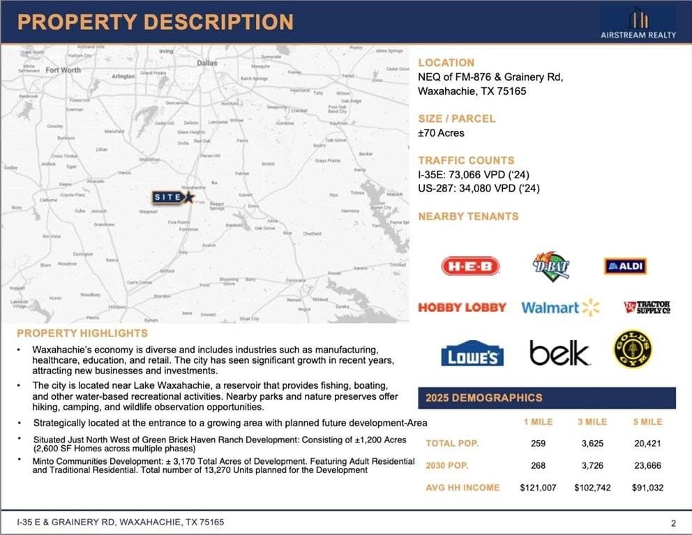 69.99 acres in Ellis County - photo 2
