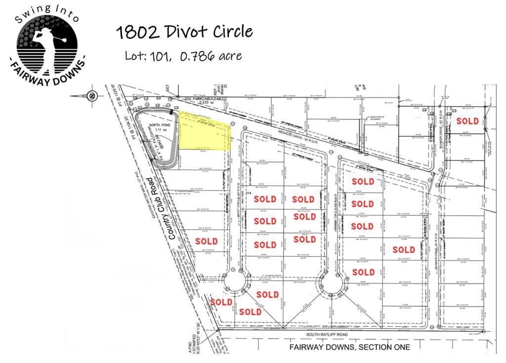 1802 Divot Circle lot: 101