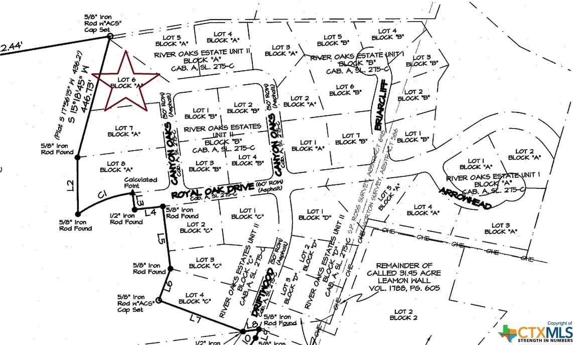 406 Canyon Oaks Road lot: 6