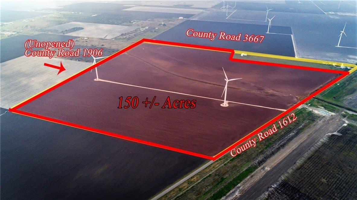 County Road 3667, CR 1612, CR 1906 lot: W Pt Sec 90