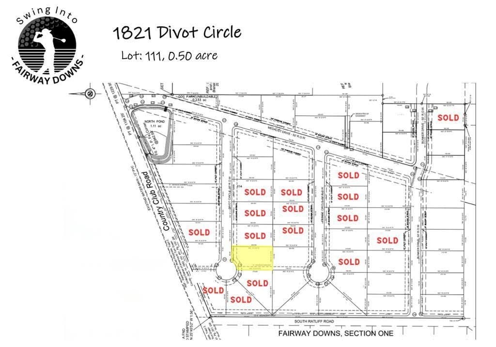 1821 Divot Circle lot: 111