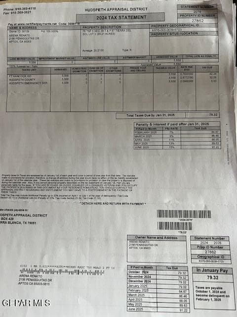 20.21 acres in Hudspeth County - photo 2