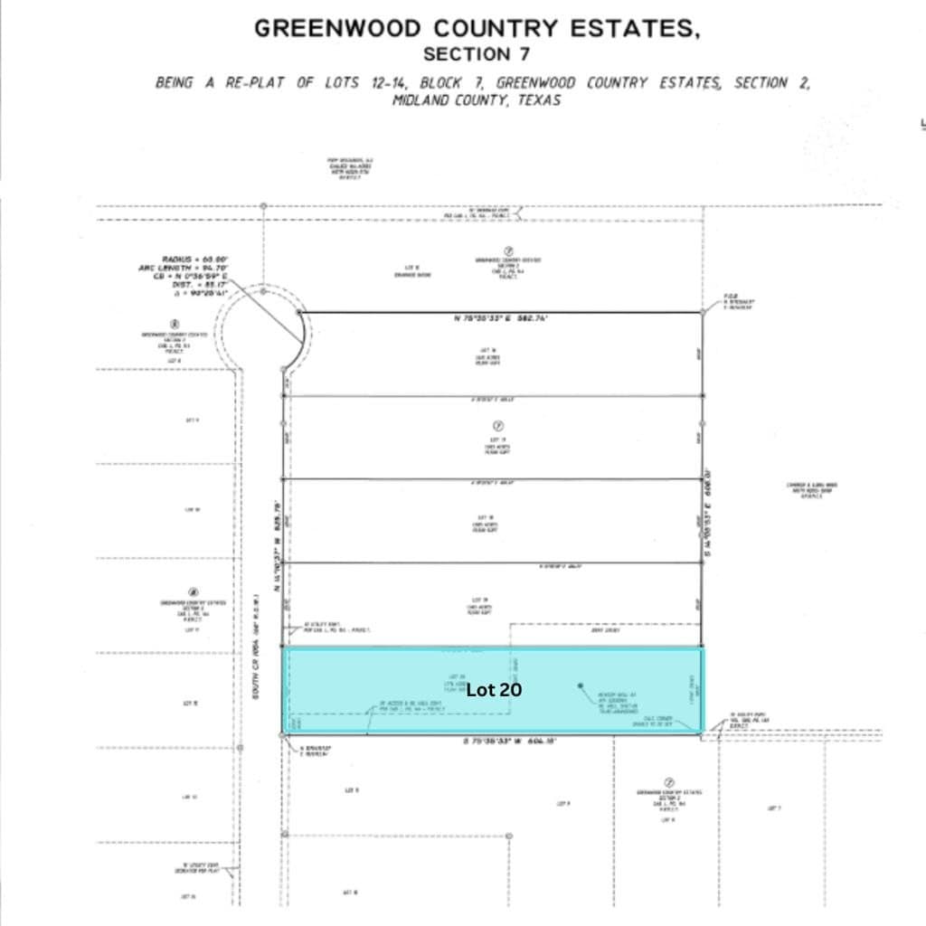 S County Rd 1054 lot: 20