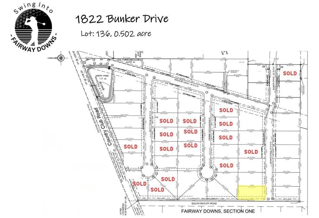 1822 Bunker Drive lot: 136