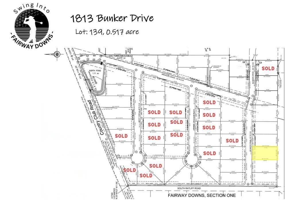1813 Bunker Drive lot: 139
