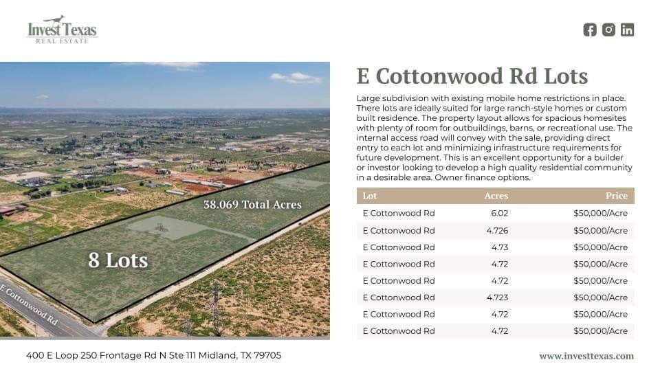E Cottonwood