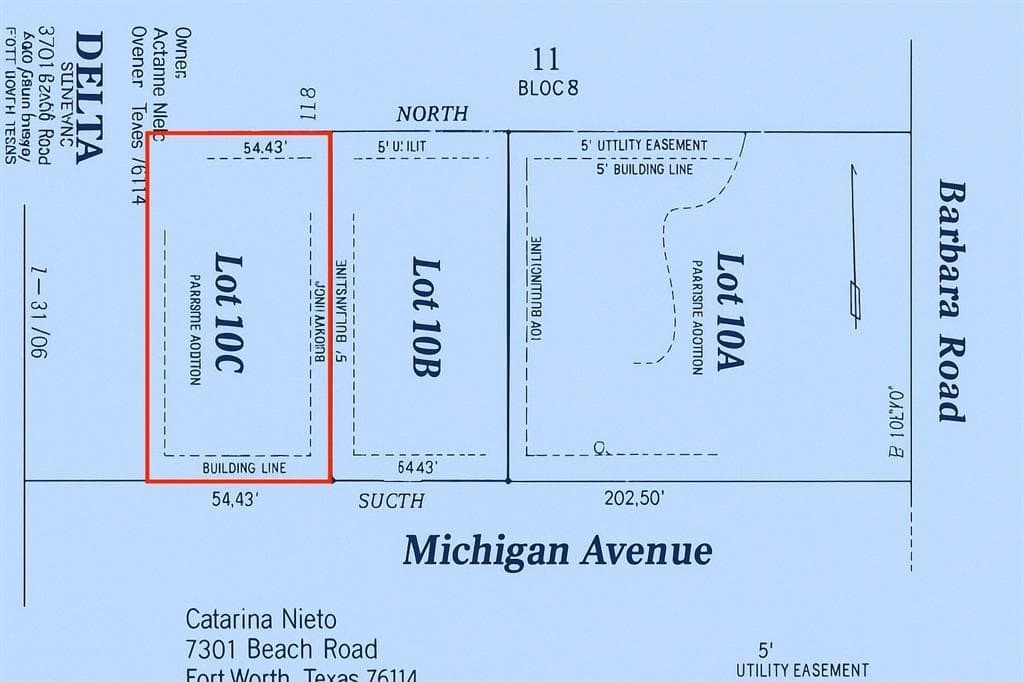 Lot 10c Michigan Avenue