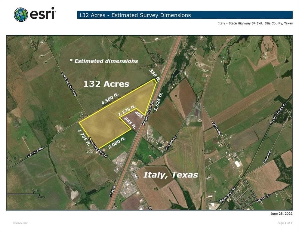 132 acres in Ellis County - photo 2
