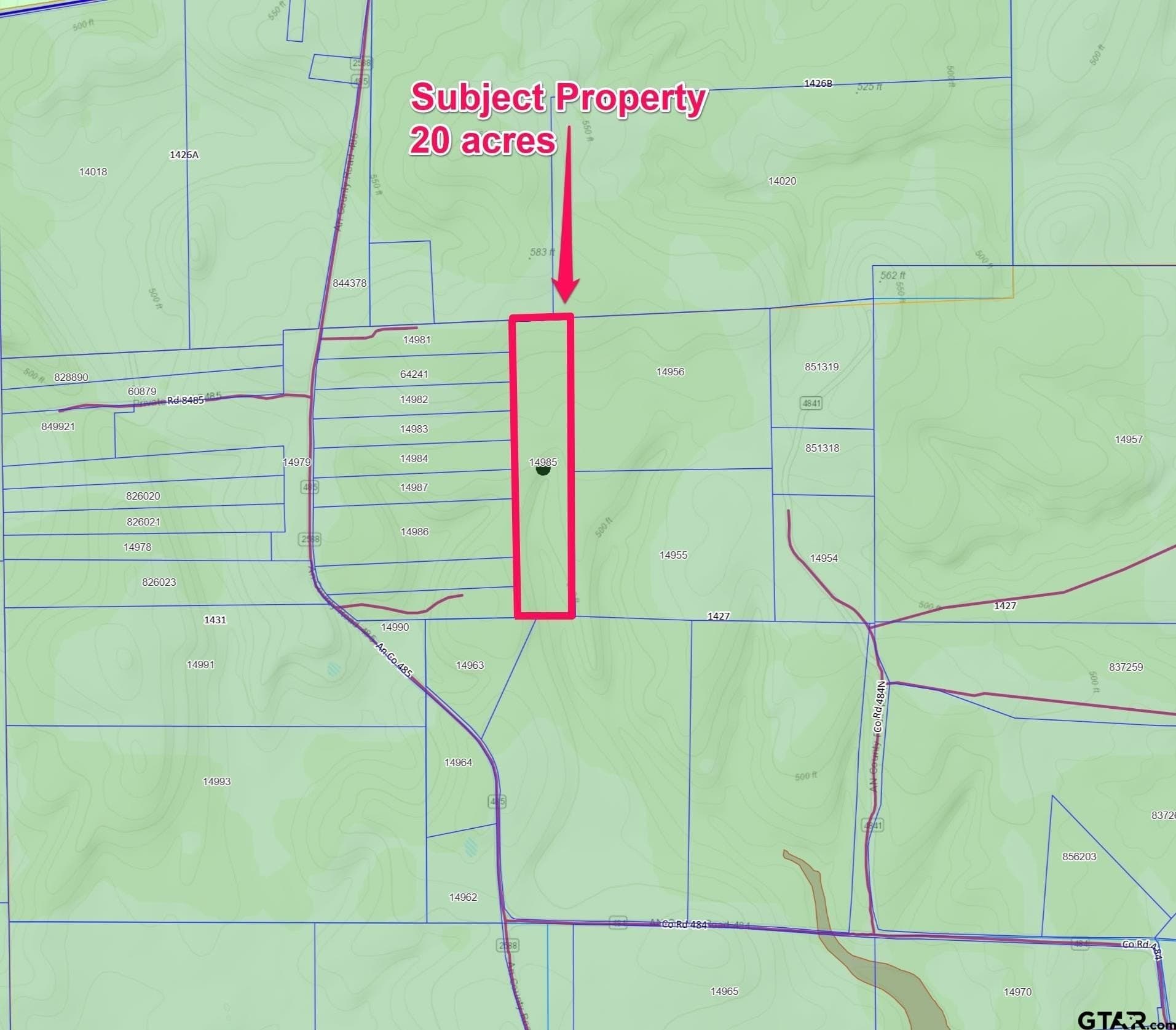 20 acres in Anderson County - photo 2