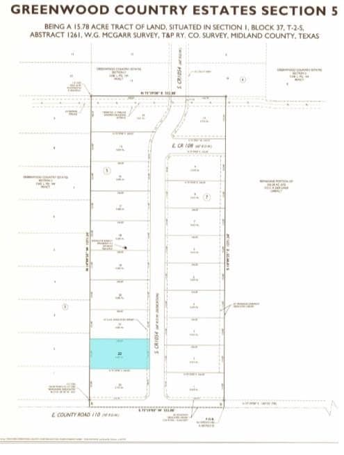 S County Rd 1054 lot: 22