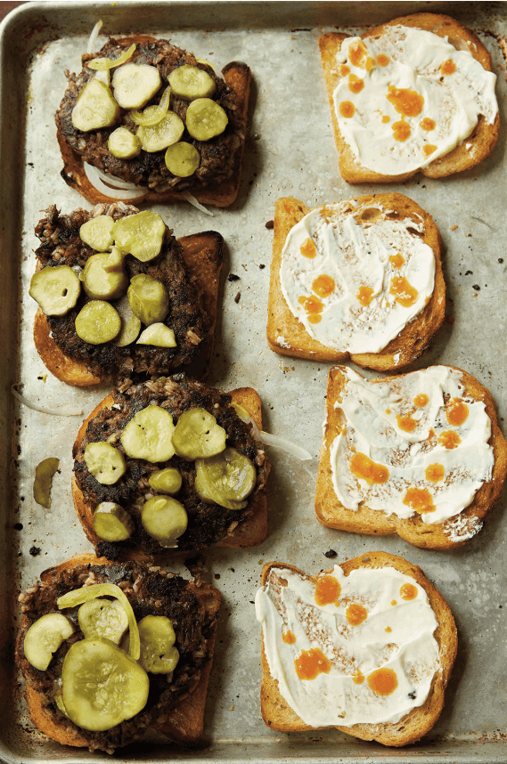 Four turkey sandwiches