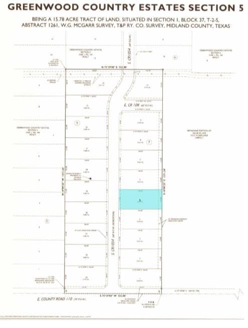 S County Rd 1054 lot: 5