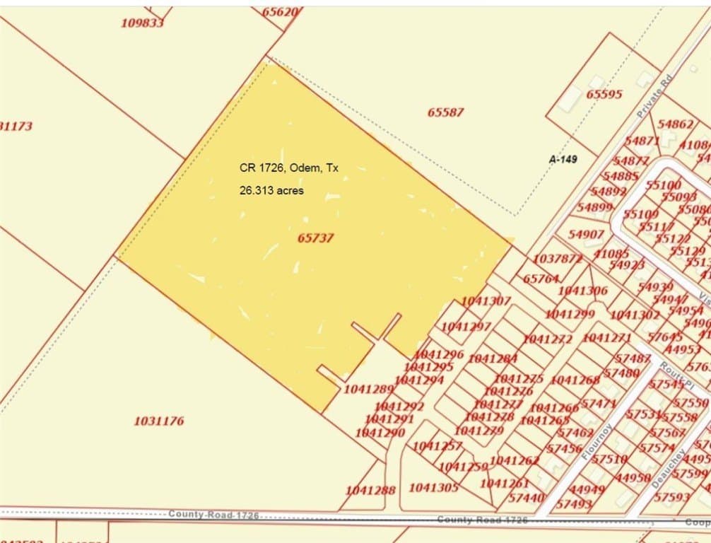 County Road 1726 lot: 0