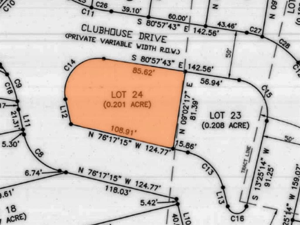 Lot 24 Clubhouse Drive
