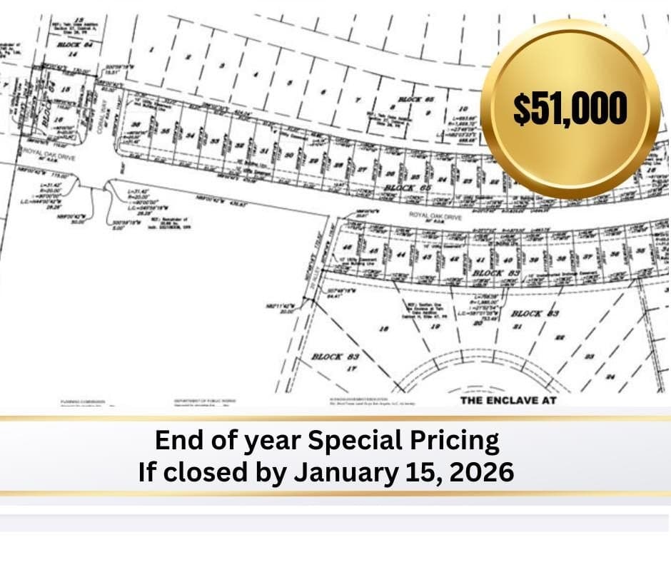 Royal Oak Drive lot: 36