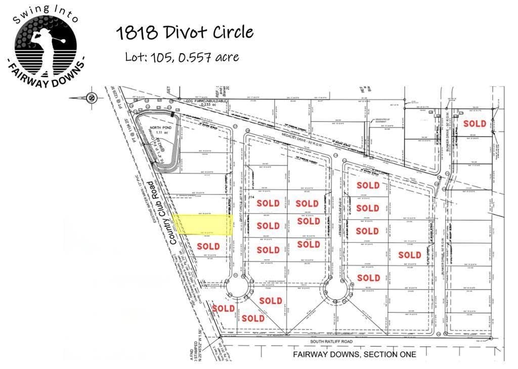 1818 Divot Circle lot: 105