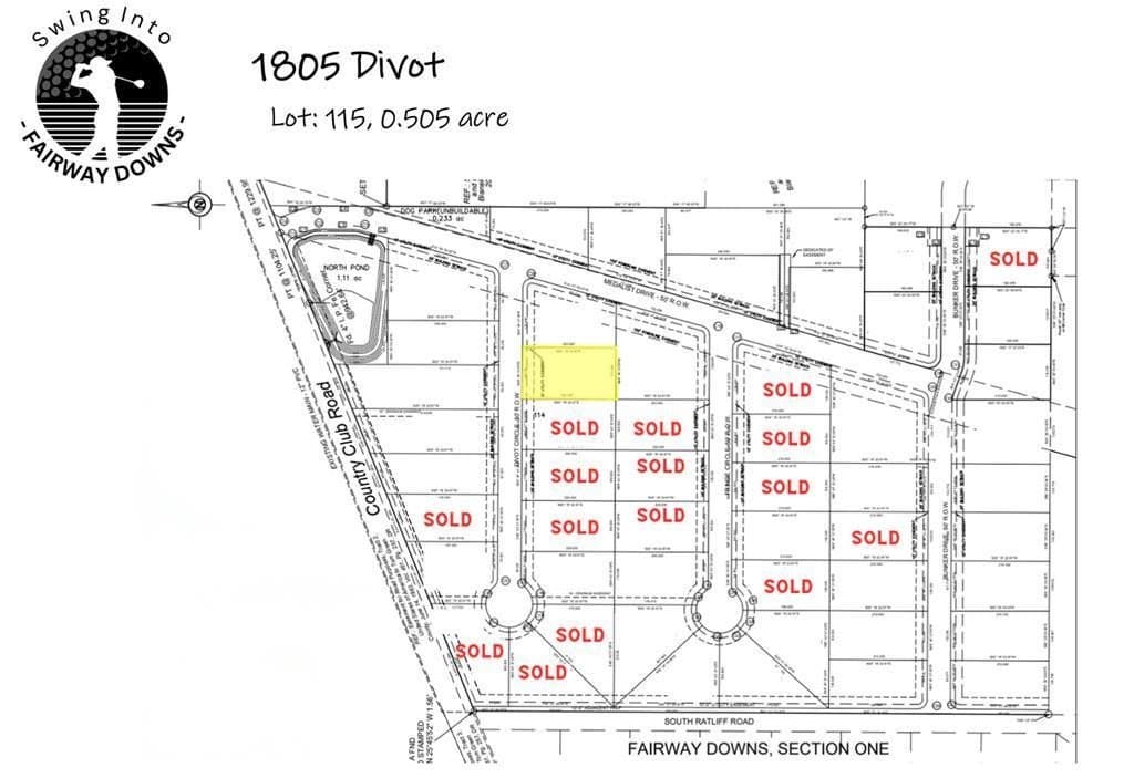 1805 Bunker Drive lot: 141