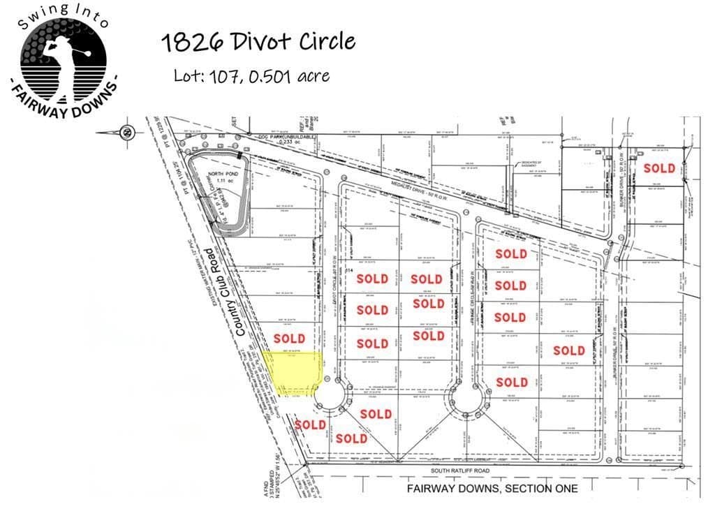 1826 Divot Circle lot: 107