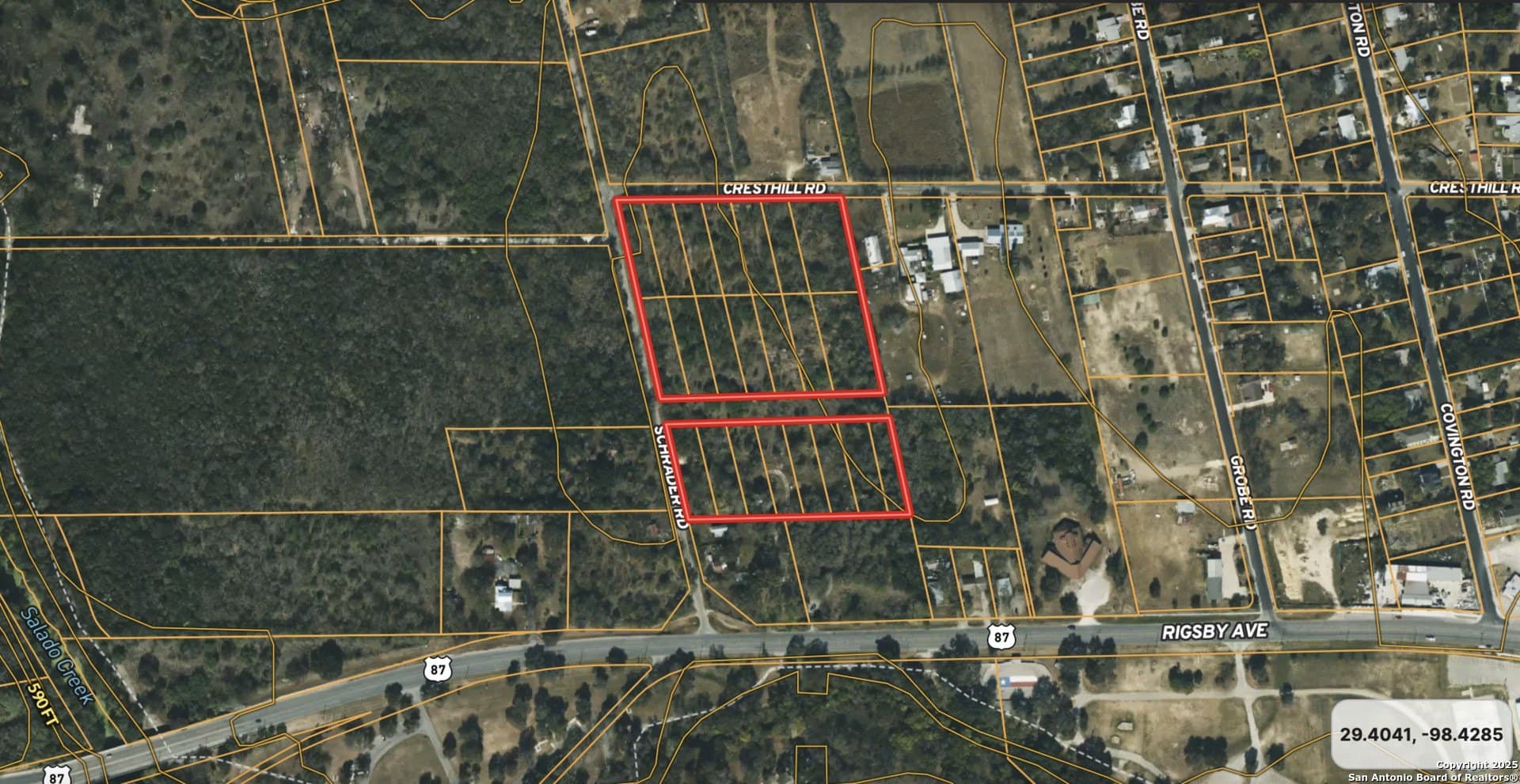 Cresthill lot: 1- 22