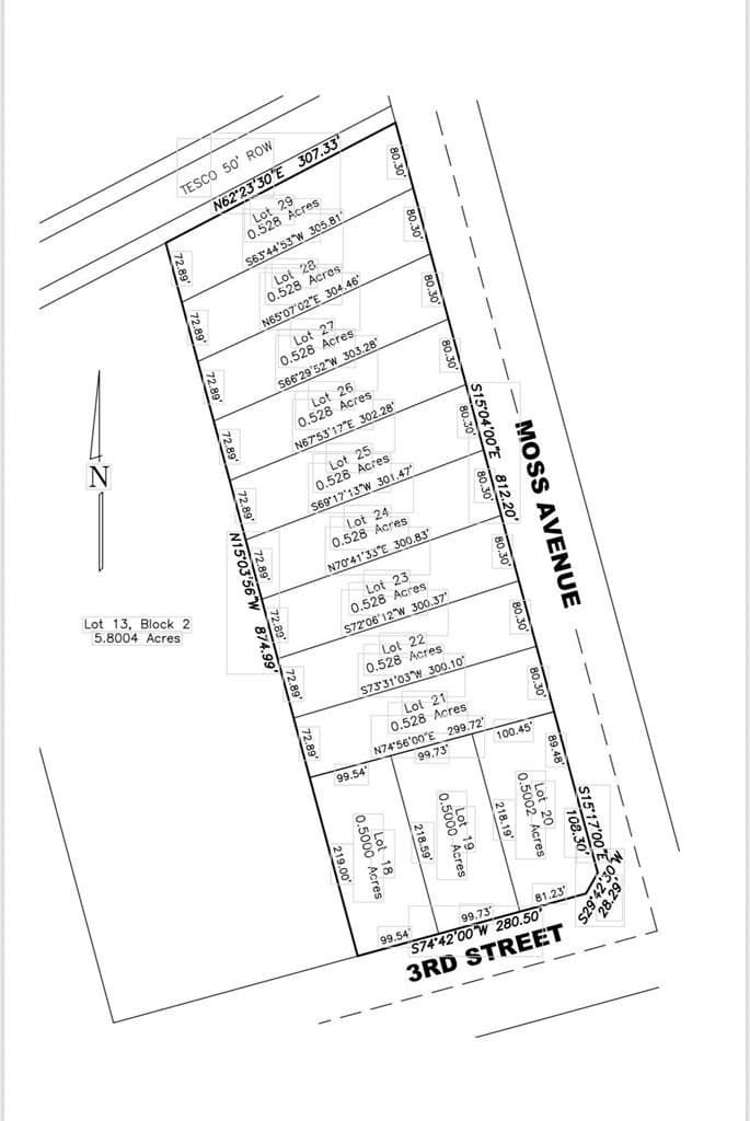 TBD -25 N Moss Ave