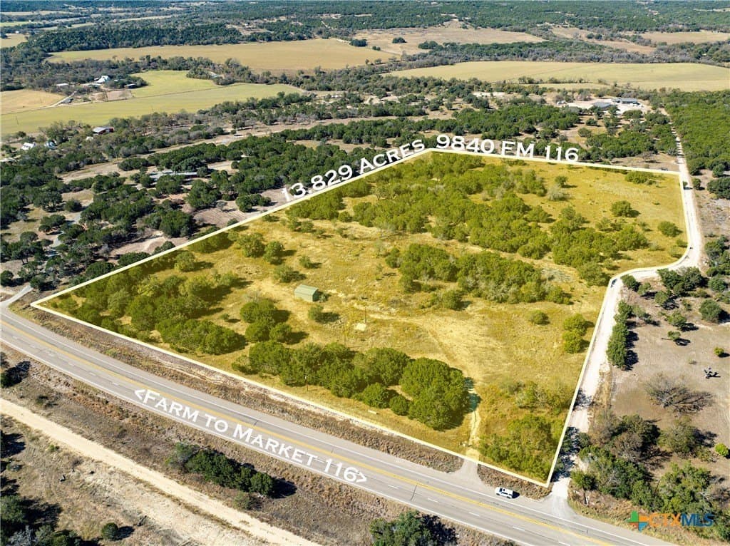 13.829 Acres ** 9840 FM 116