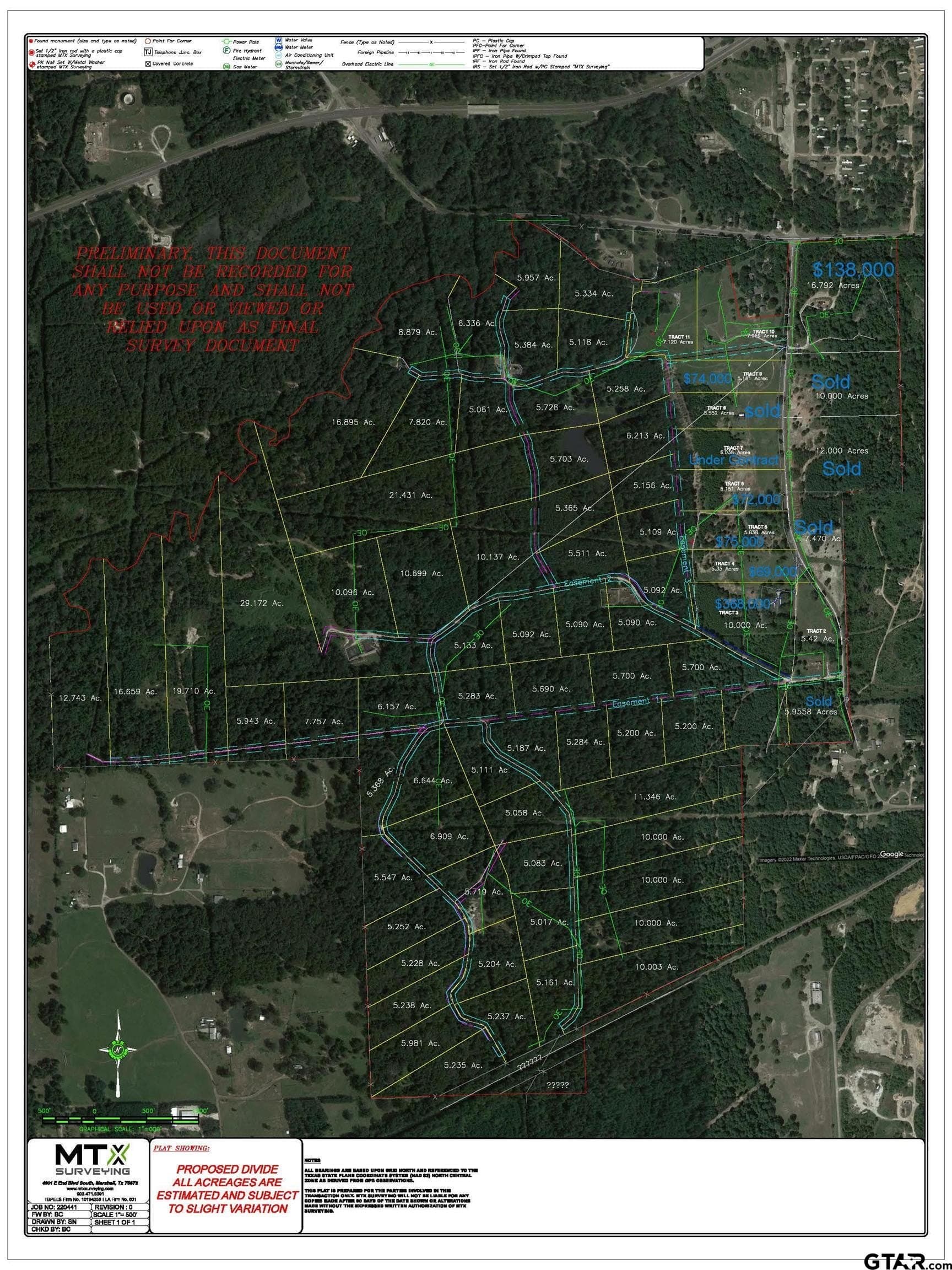 460 Acres off Watson Rd