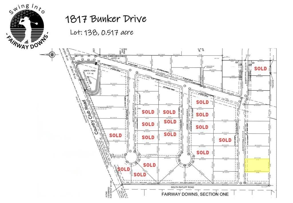1817 Bunker Drive lot: 138
