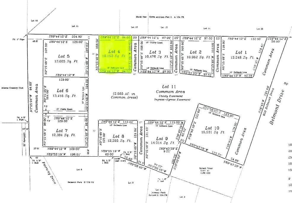 Lot 4 Belmont Drive