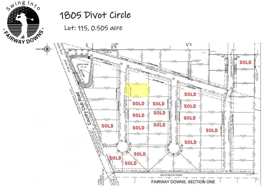 1805 Divot Circle lot: 115