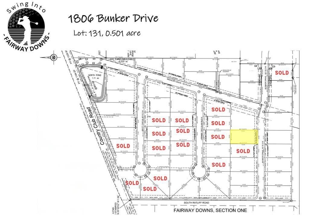 1806 Bunker Drive lot: 132