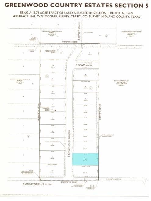 S County Rd 1054 lot: 2