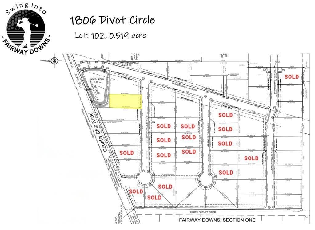 1806 Divot Circle lot: 102